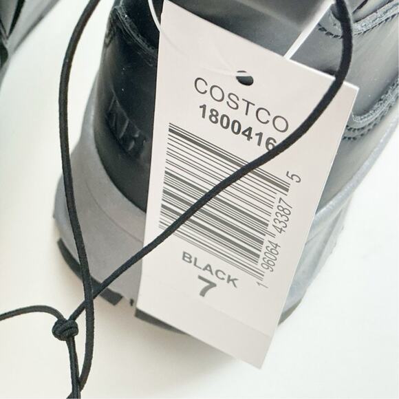 Khombu Dusk Womens Boots Lined All Weather Zip Up Black Grey 7 - Picture 4 of 7